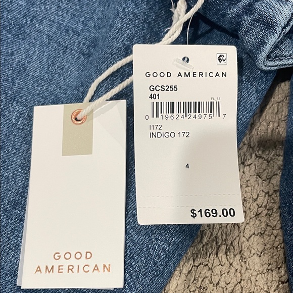 Good American High Rise Blue Jeans - Picture 8 of 8